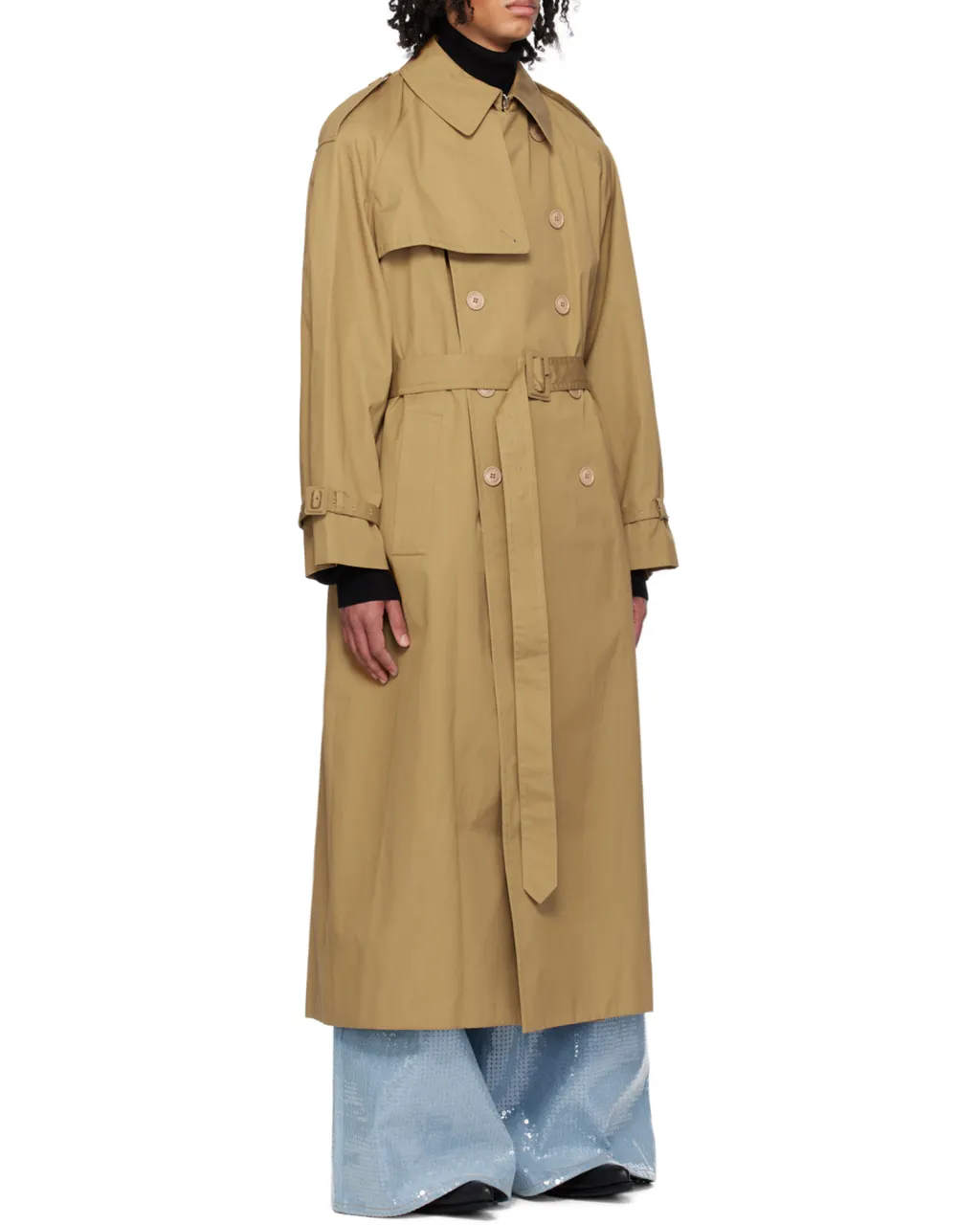 Double-Breasted Trench Coat