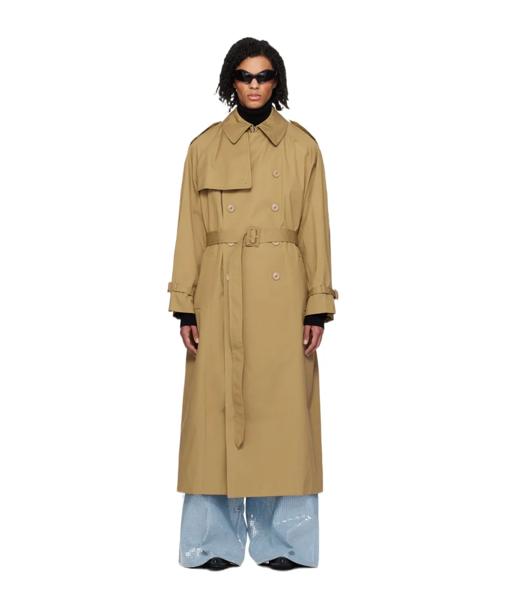 Double-Breasted Trench Coat