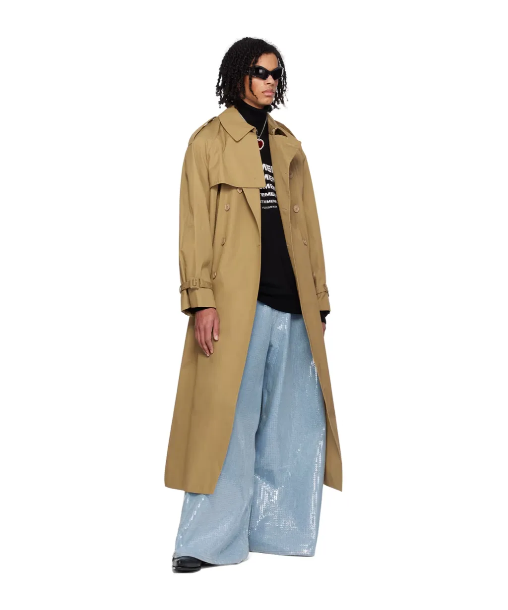 Double-Breasted Trench Coat