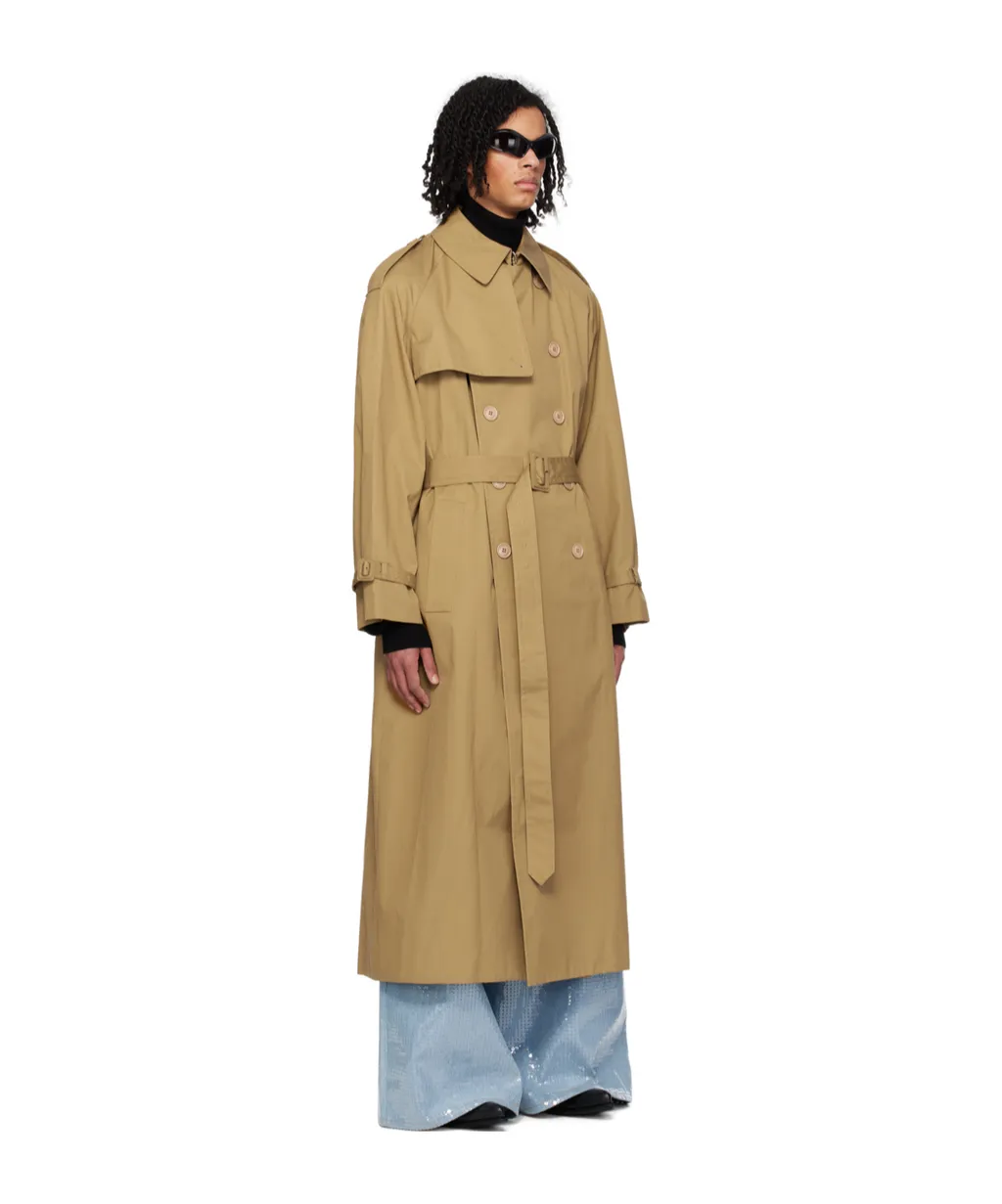 Double-Breasted Trench Coat