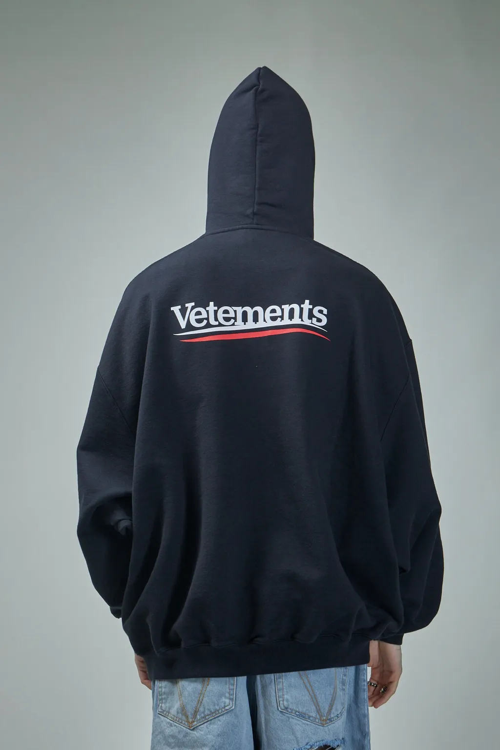 Logo Printed Drawstring Hoodie