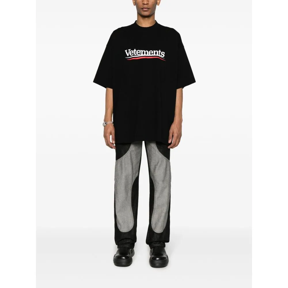 Logo Printed Crewneck T-Shirt