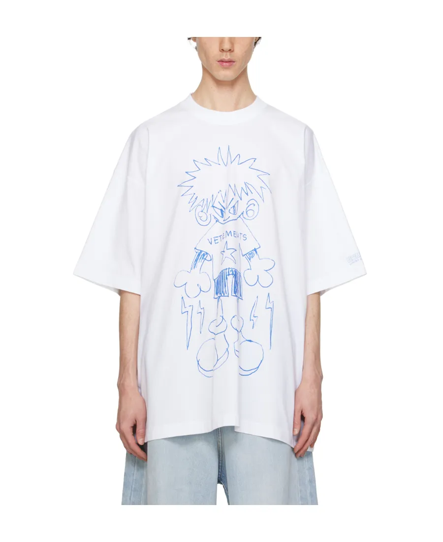 Doodle-Print T-Shirt