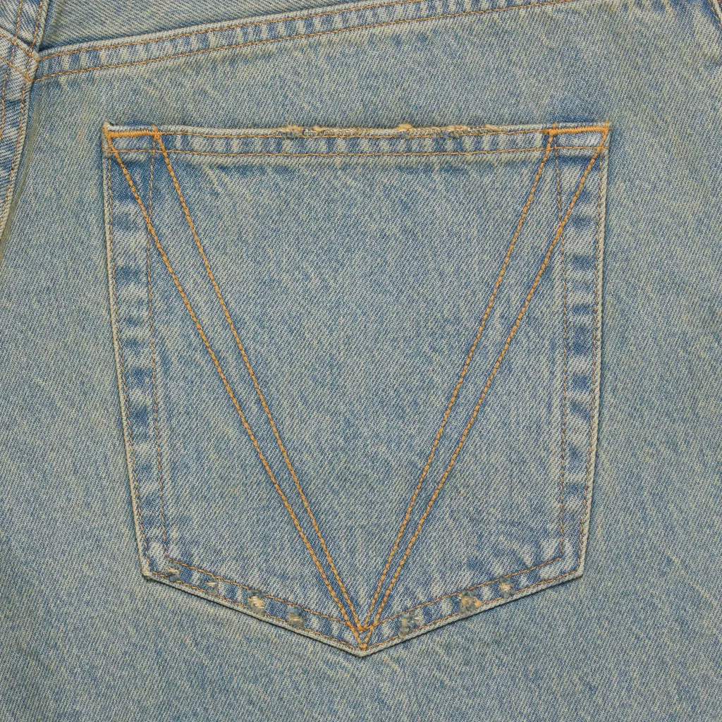 Destroyed Denim Shorts