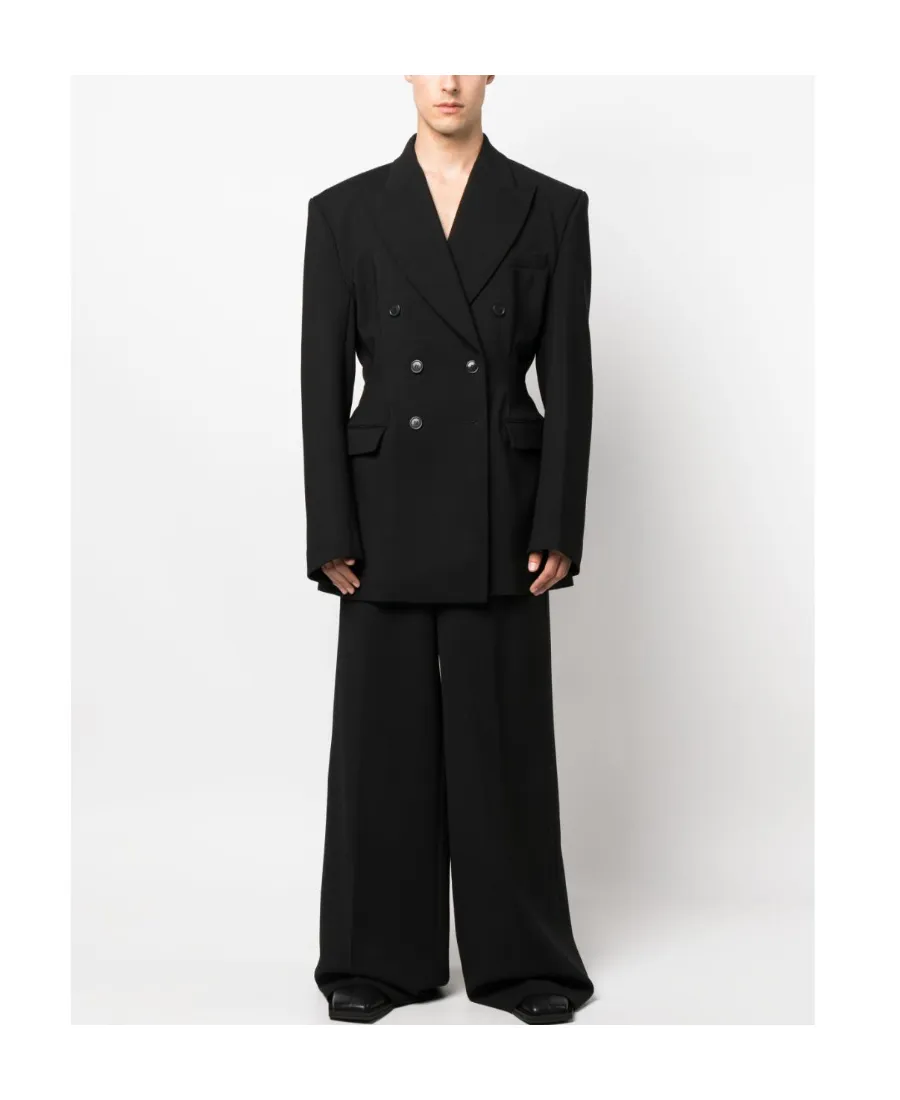 Double-Breasted Suit Jacket