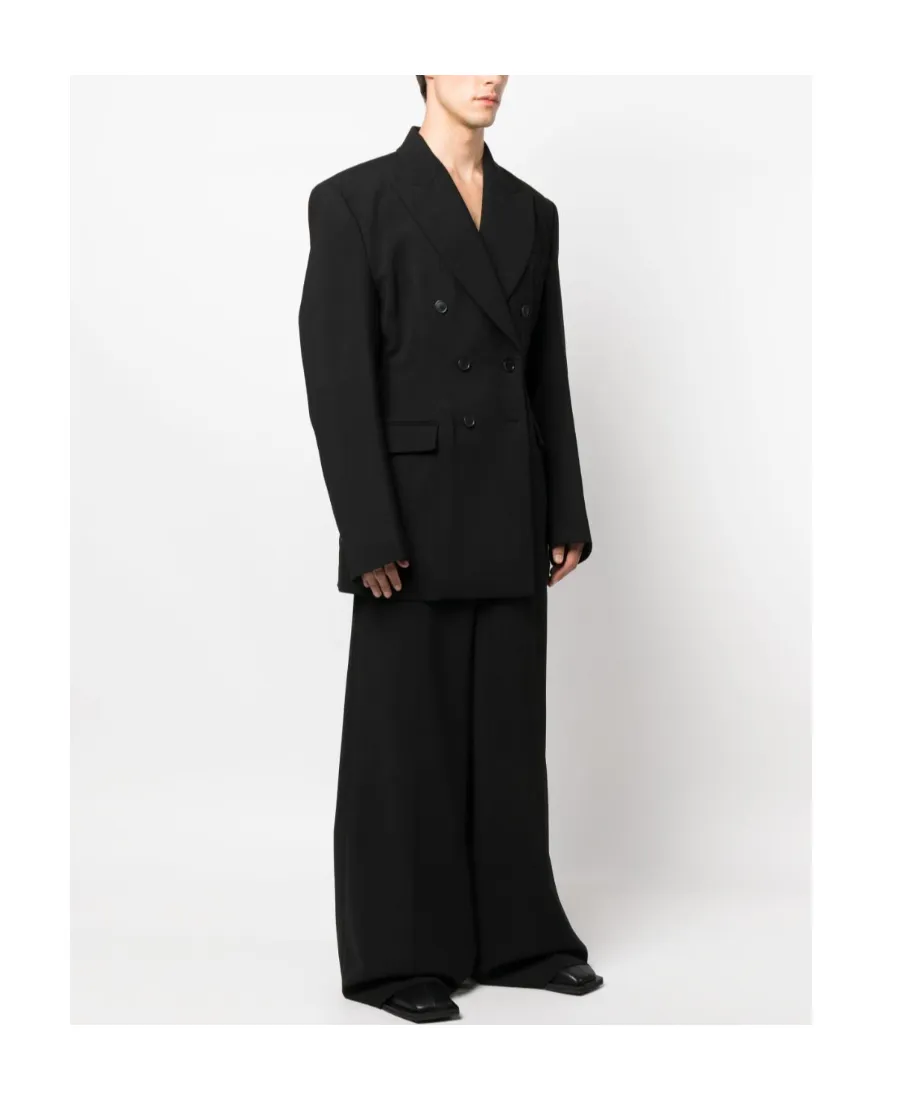 Double-Breasted Suit Jacket