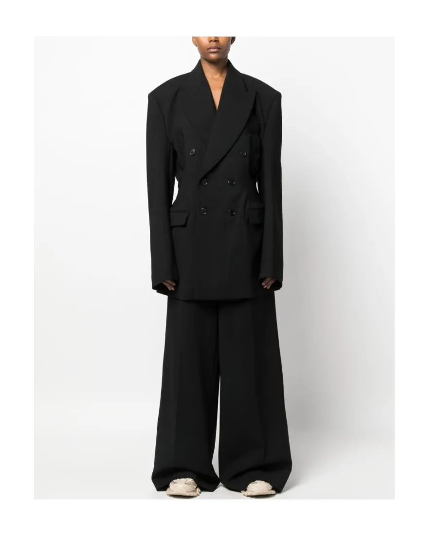 Double-Breasted Suit Jacket
