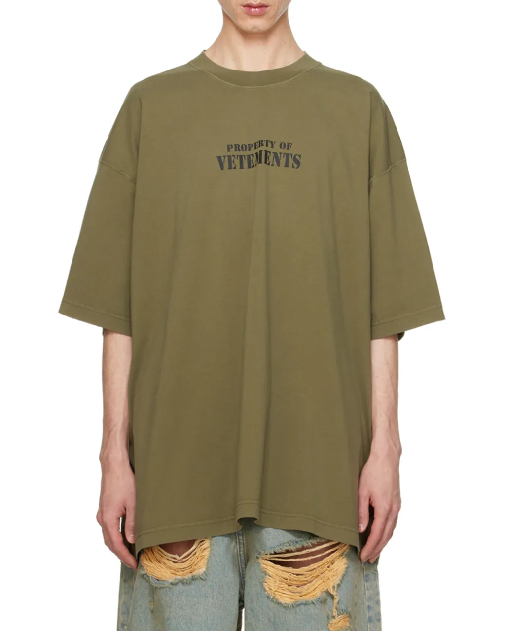 Property Of Vetements Cotton T-Shirt