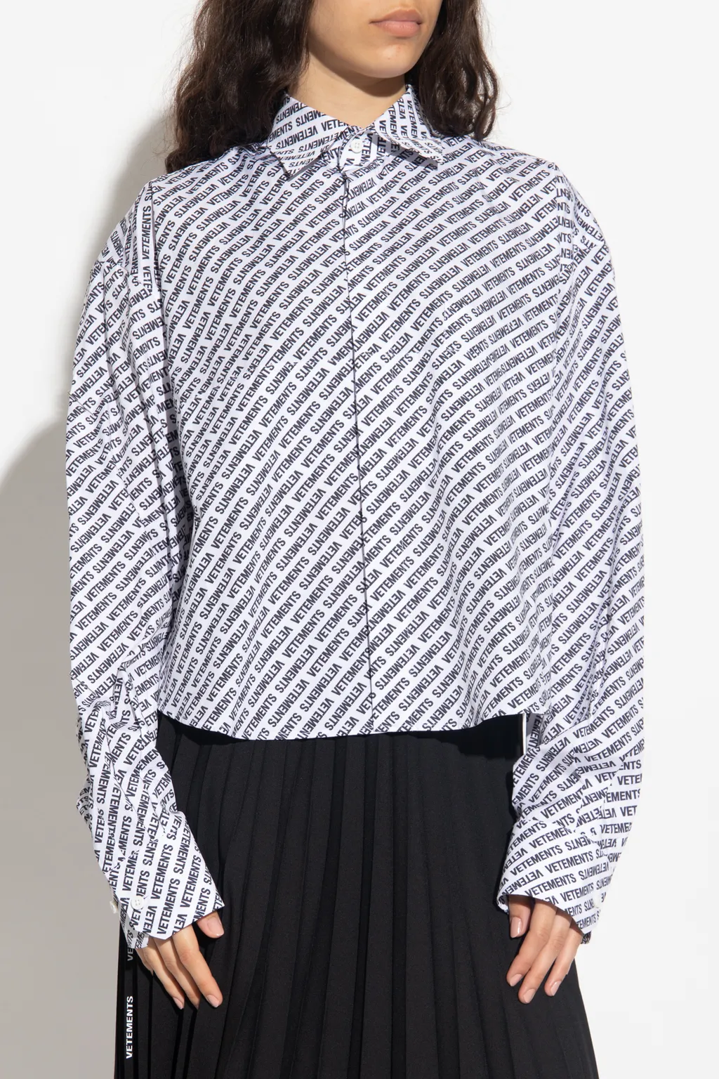 Logo Printed Buttoned Shirt