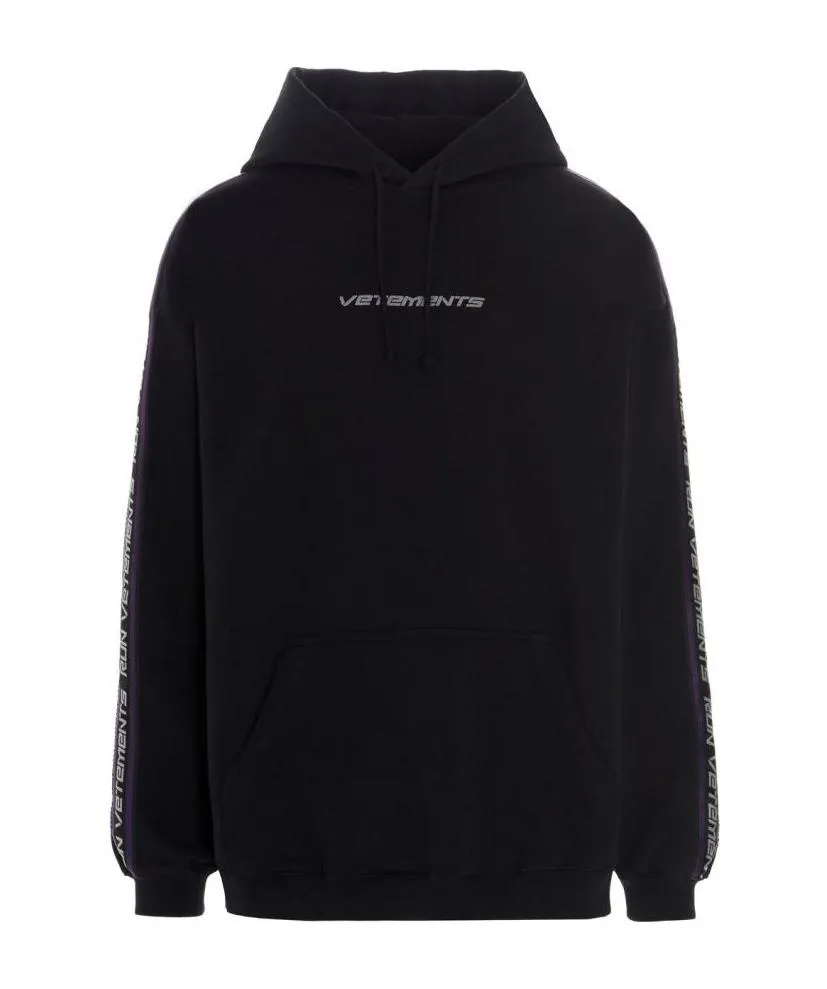 Logo Stripe Hoodie
