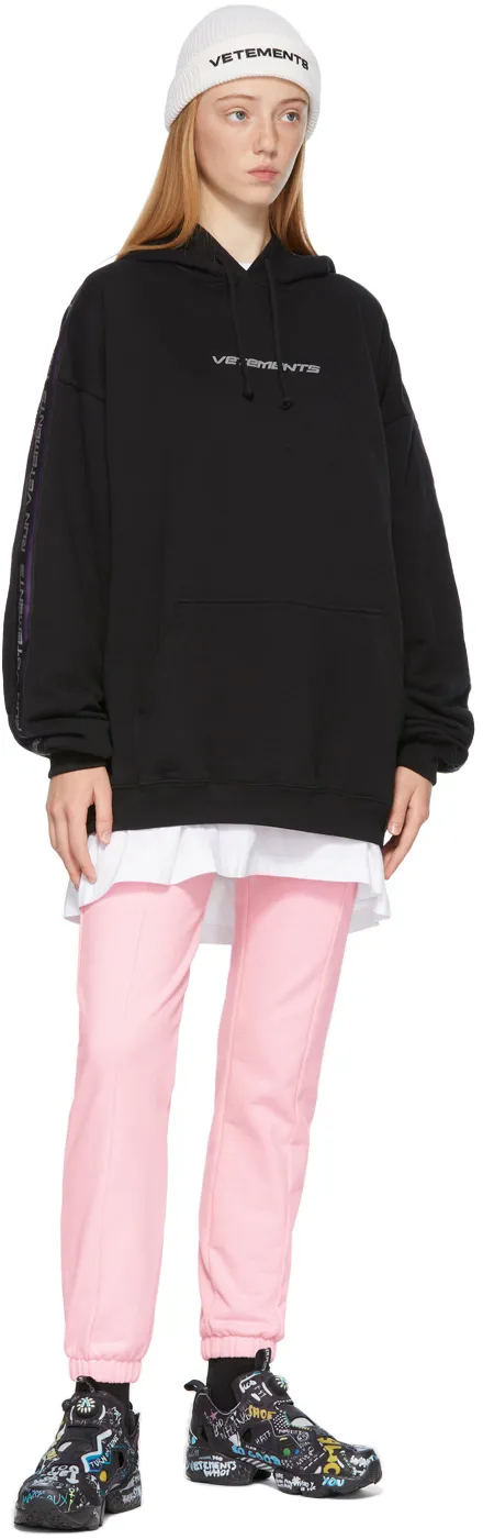 Logo Stripe Hoodie