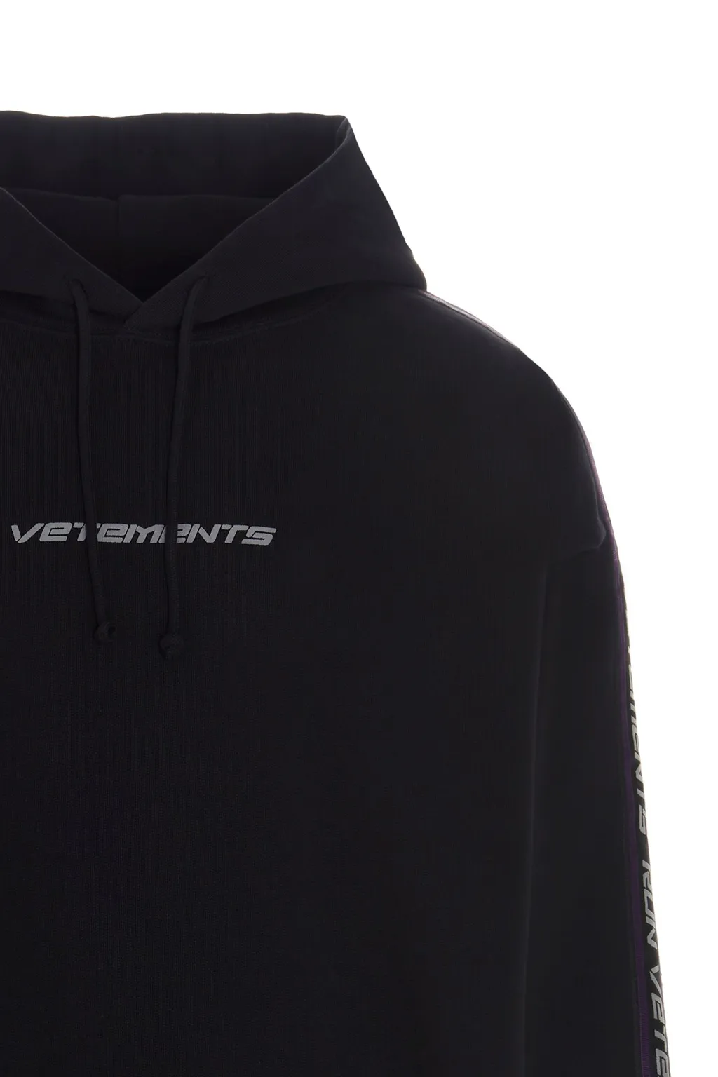 Logo Stripe Hoodie