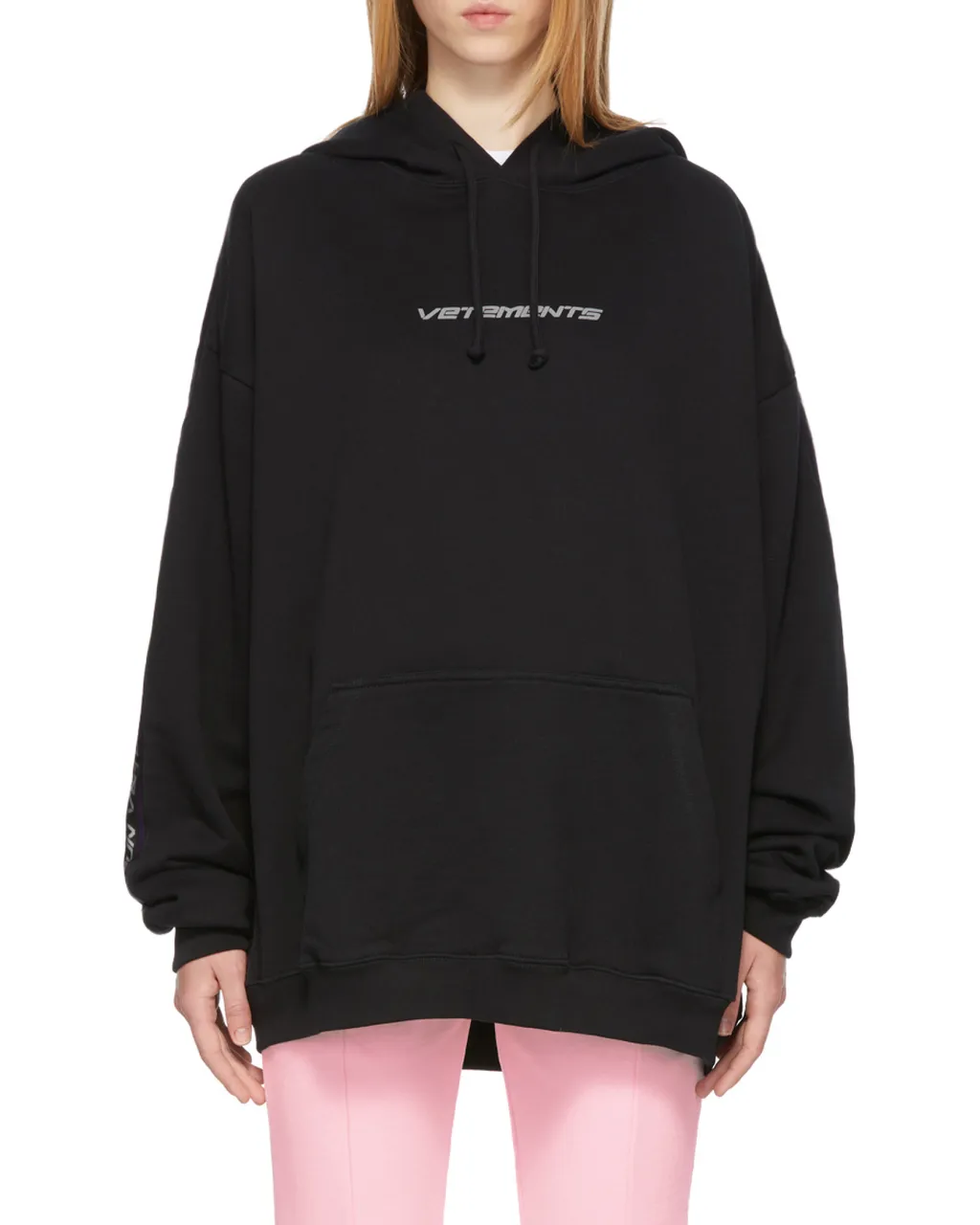 Logo Stripe Hoodie