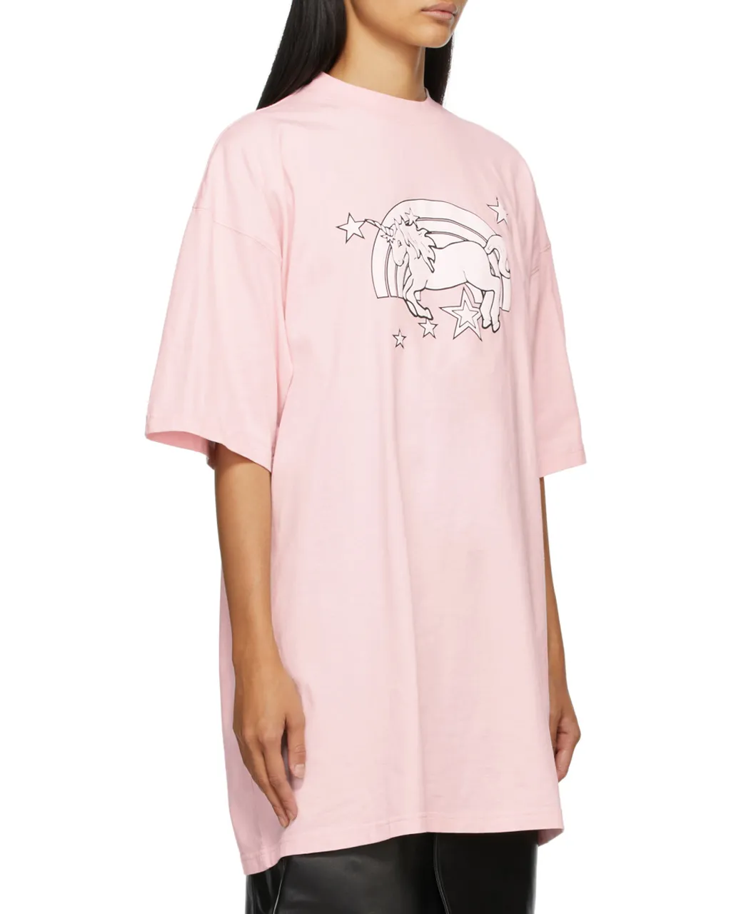 Unicorn Print Cotton T-Shirt
