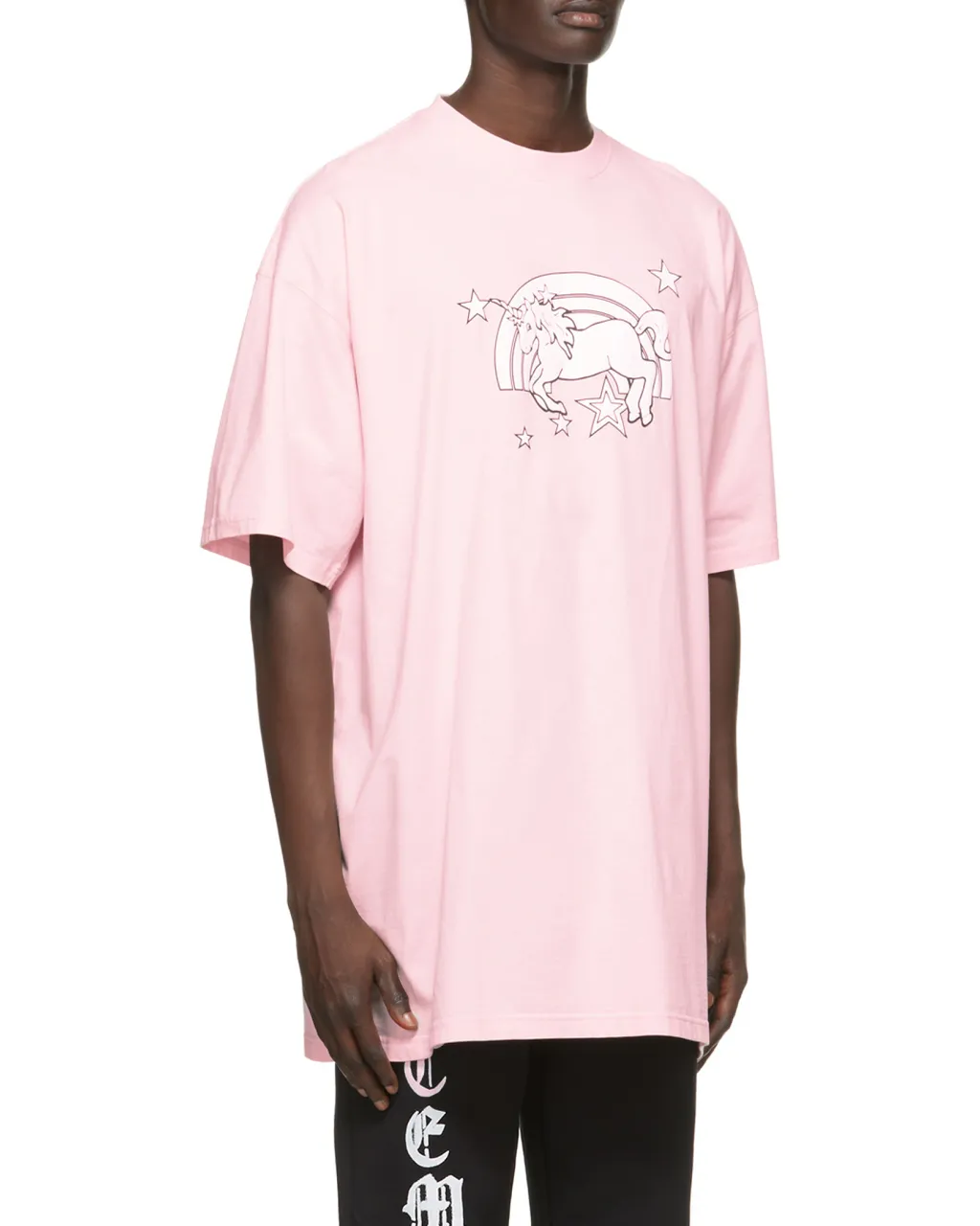 Unicorn Print Cotton T-Shirt