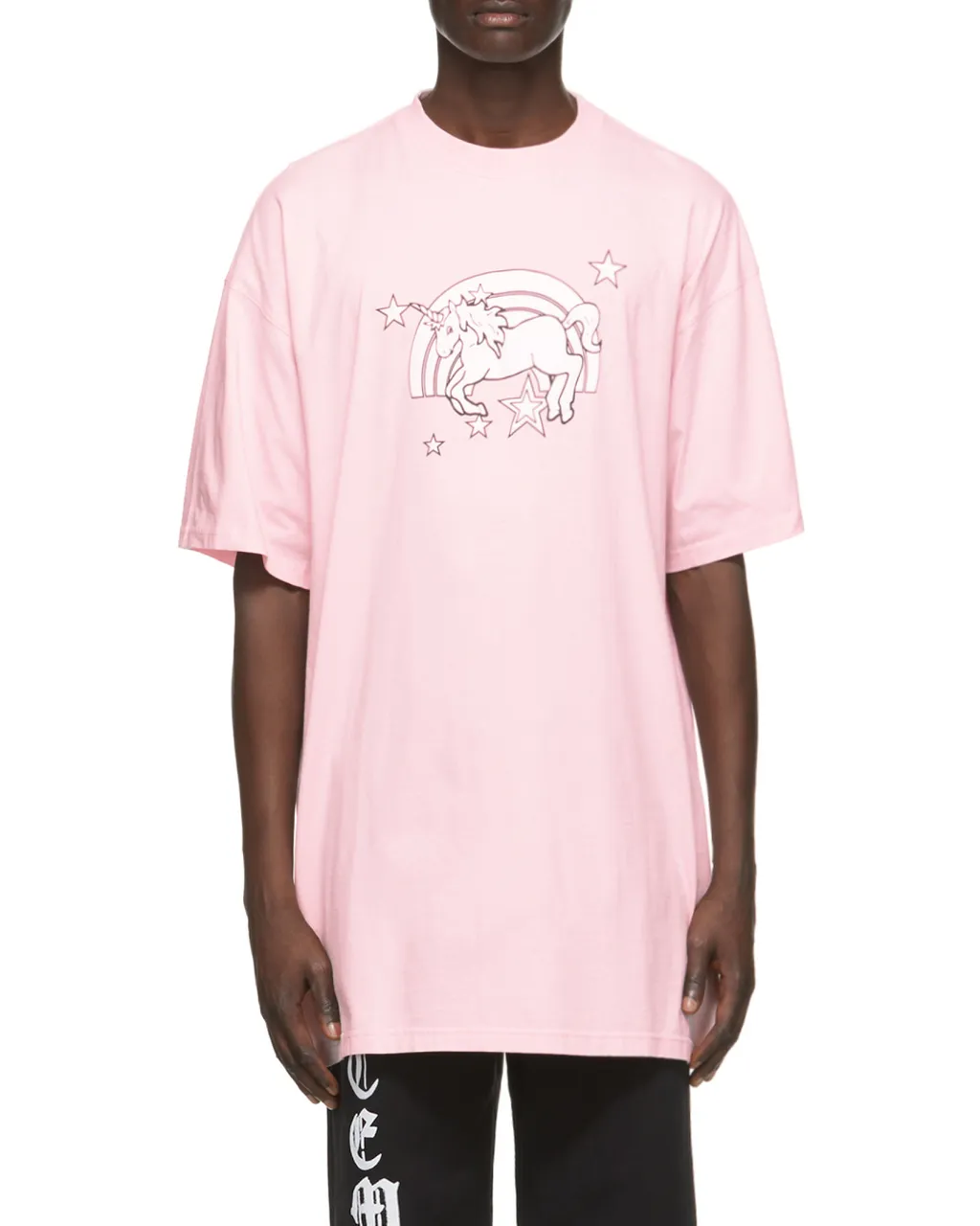 Unicorn Print Cotton T-Shirt