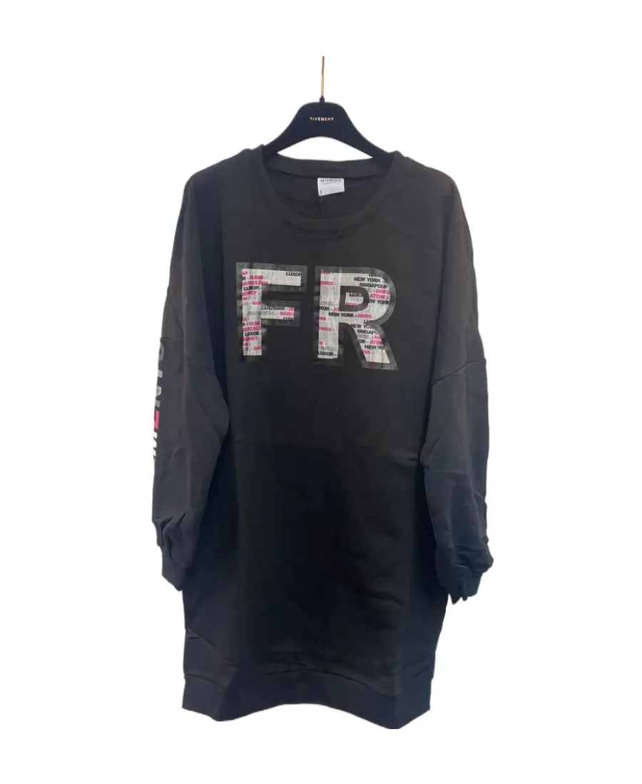 Round Neck Long-Sleeved Dress