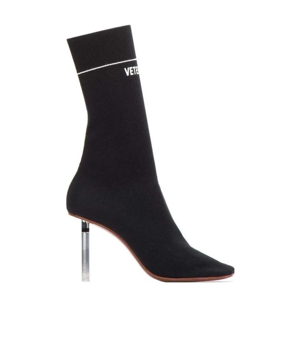 Knitted Hosiery Boots
