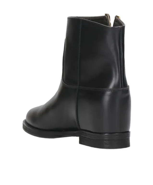 Split Detail Short Boots