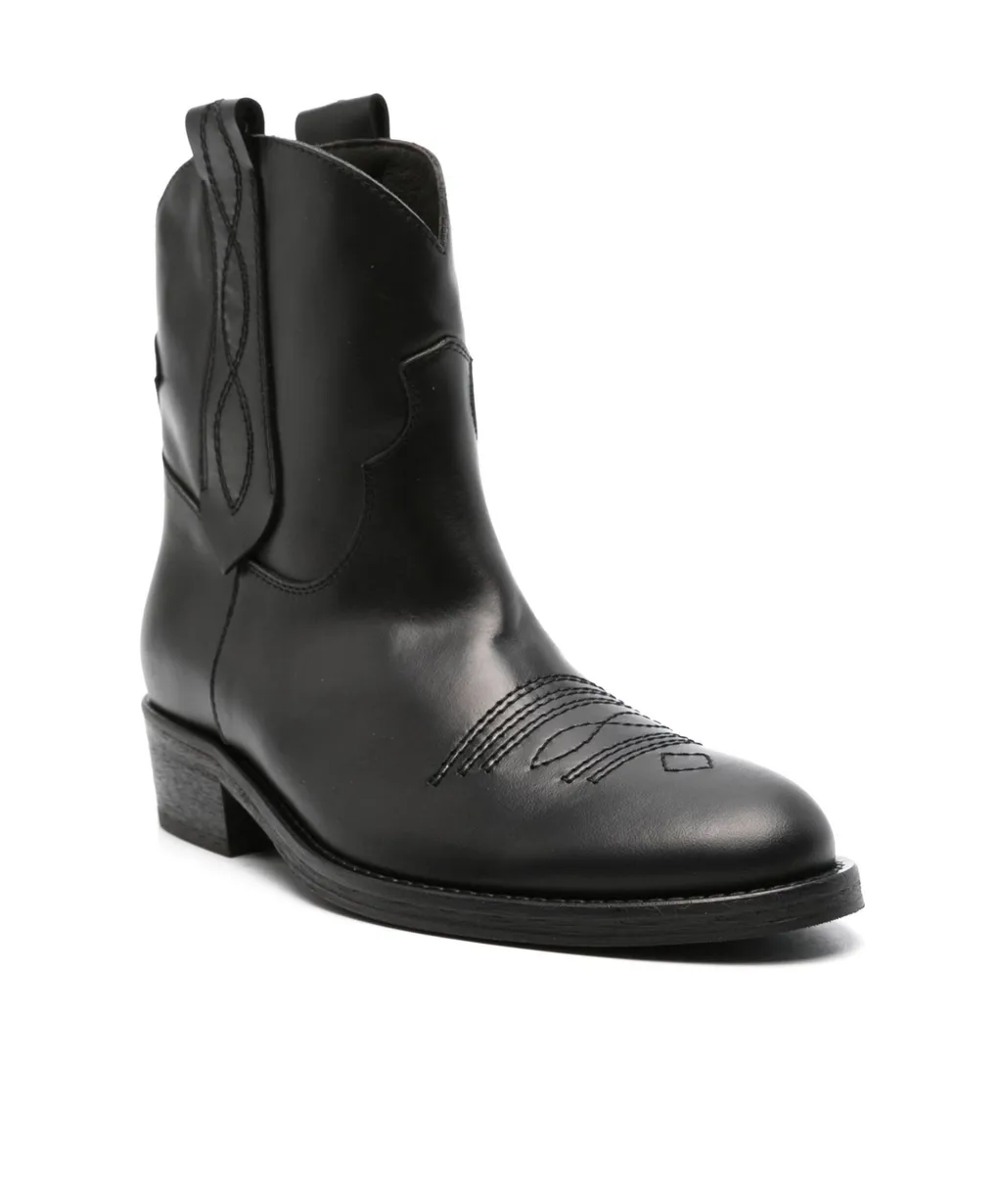 Leather Ankle Boots