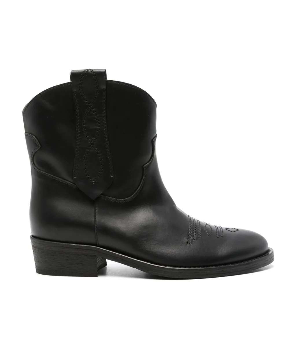 Leather Ankle Boots