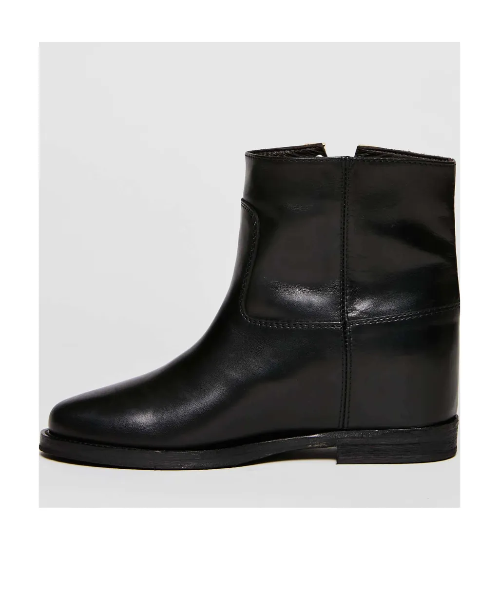 Logo Details Short Boots