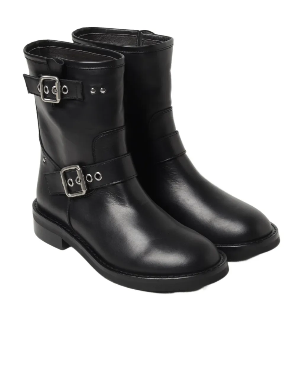Leather Ankle Boots
