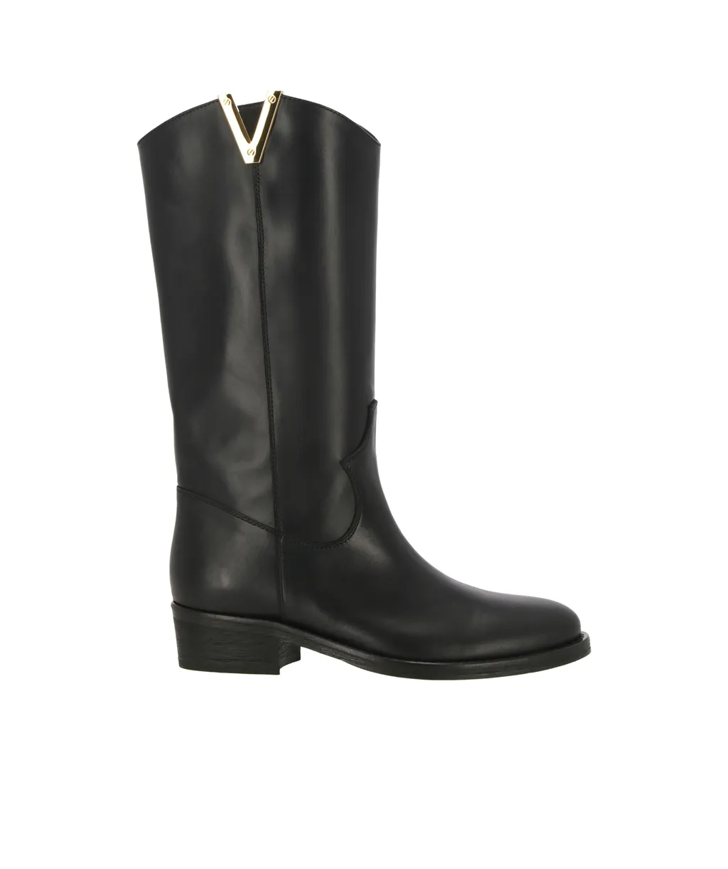 Stitched Detail Boots