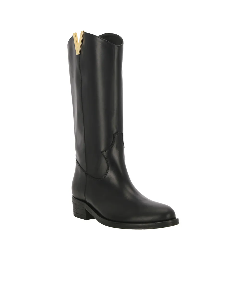 Stitched Detail Boots