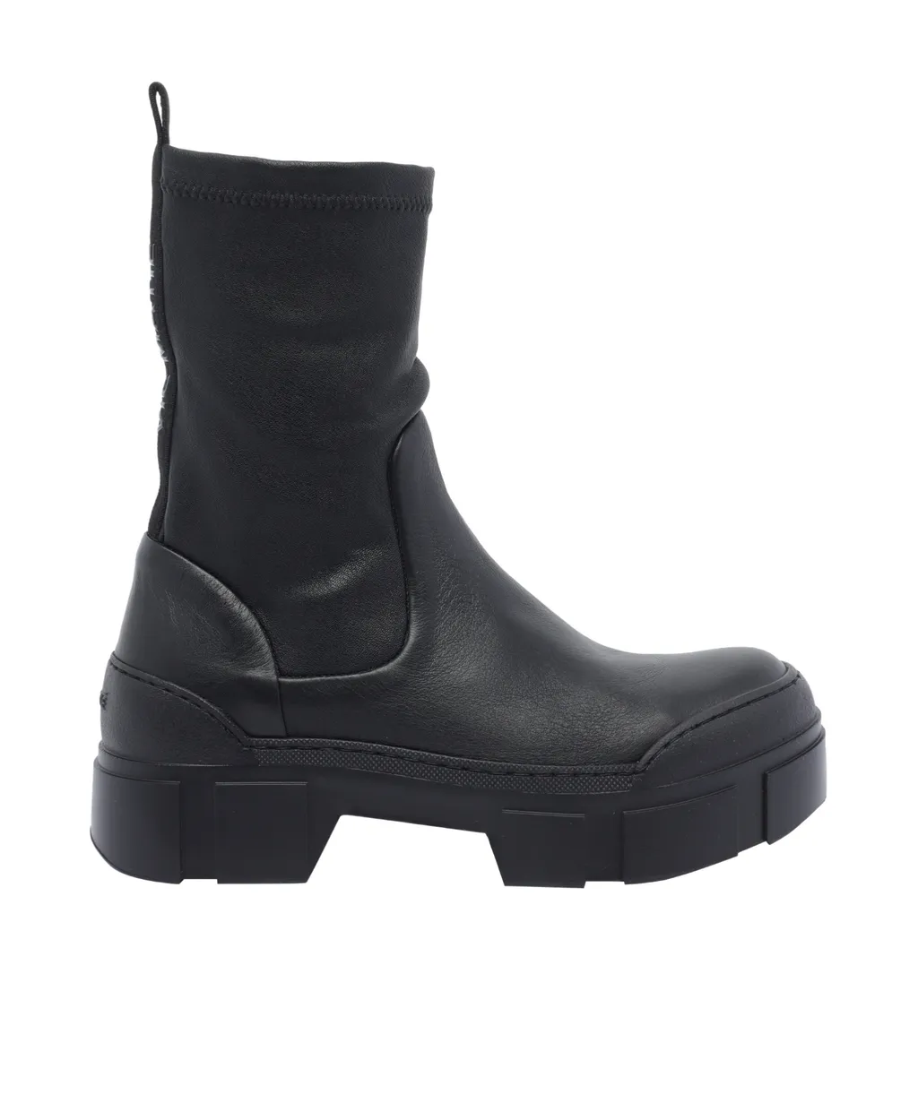 Round-Toe Ankle Boots