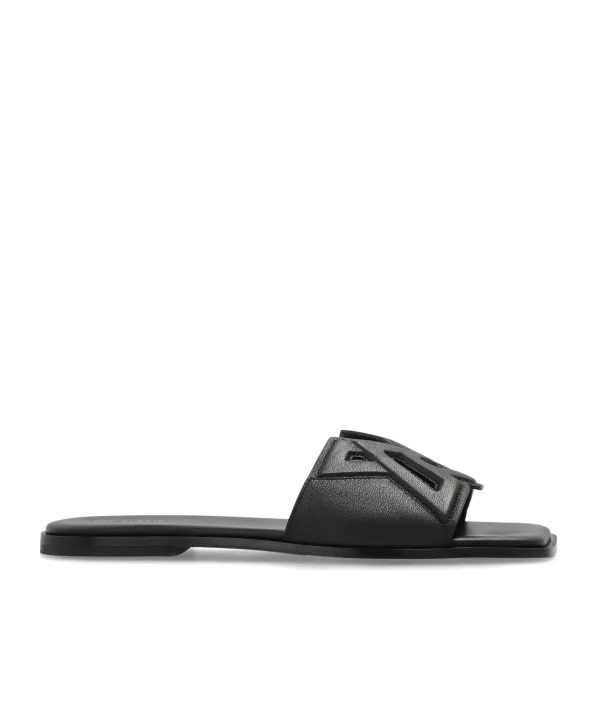 Geometric Slide Sandals