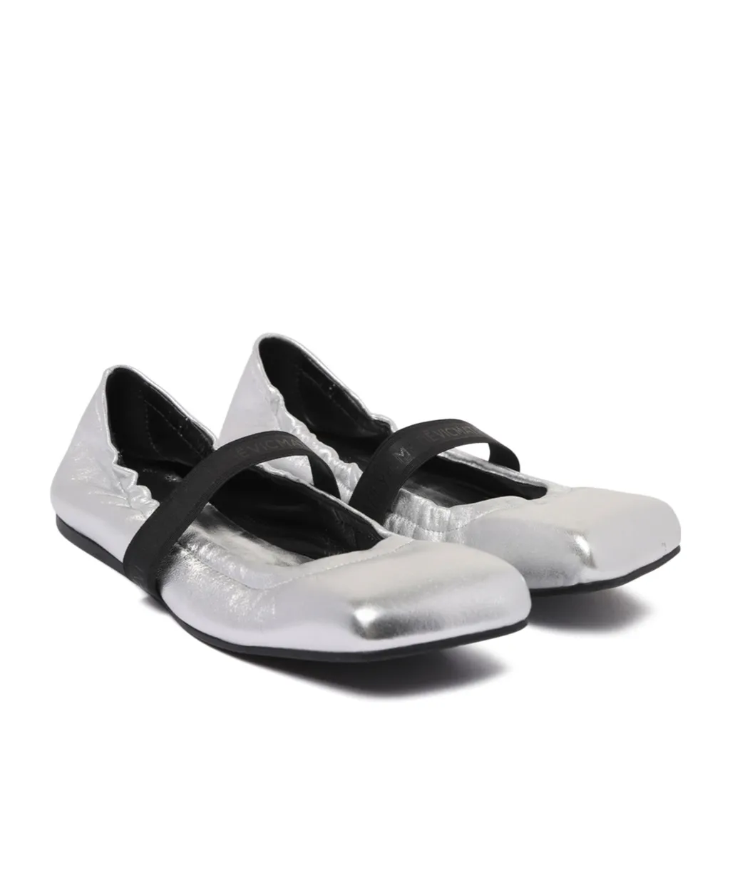 Square Toe Slip-On Ballet Flats