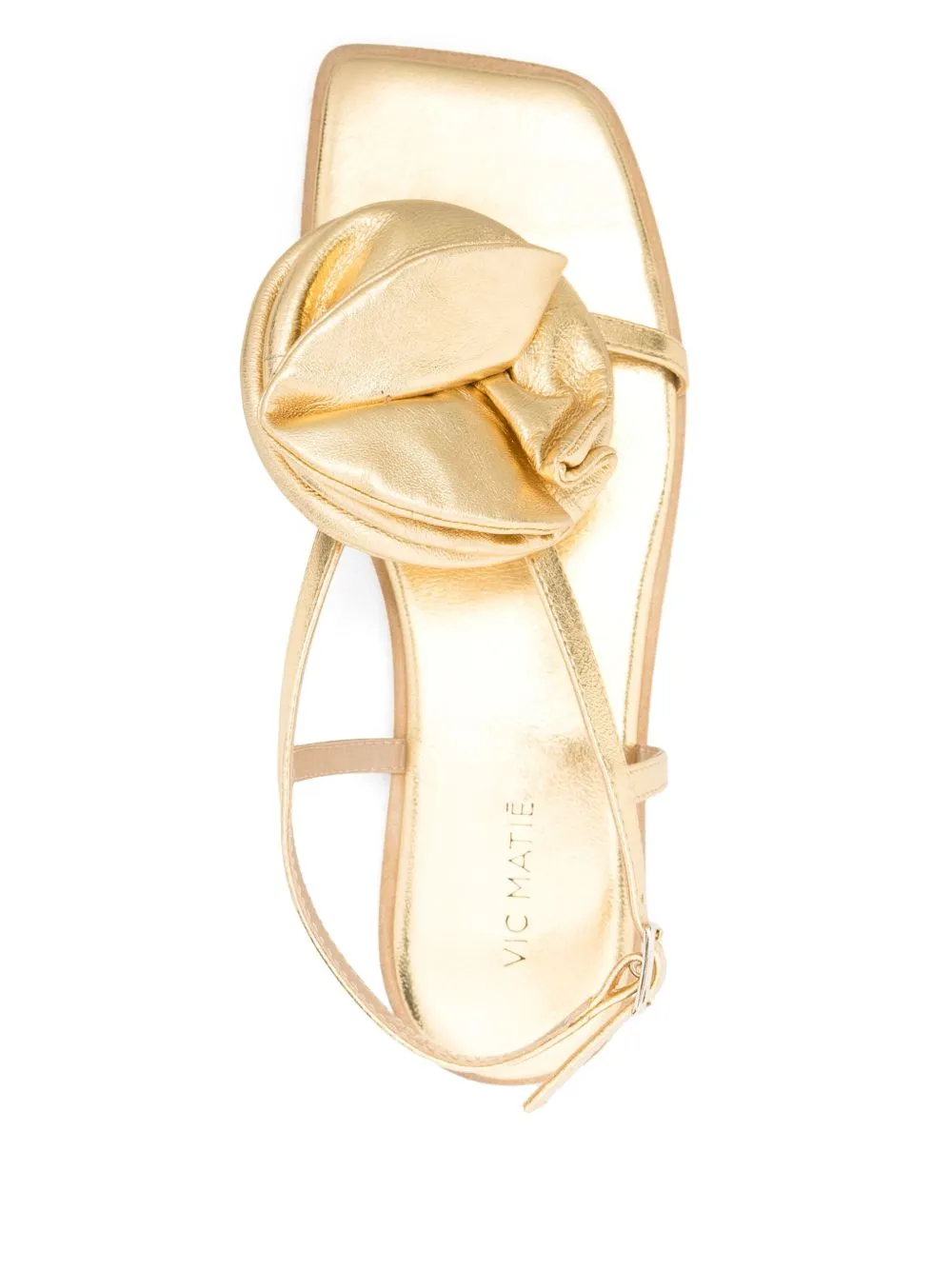 Square Toe Flat Sandals