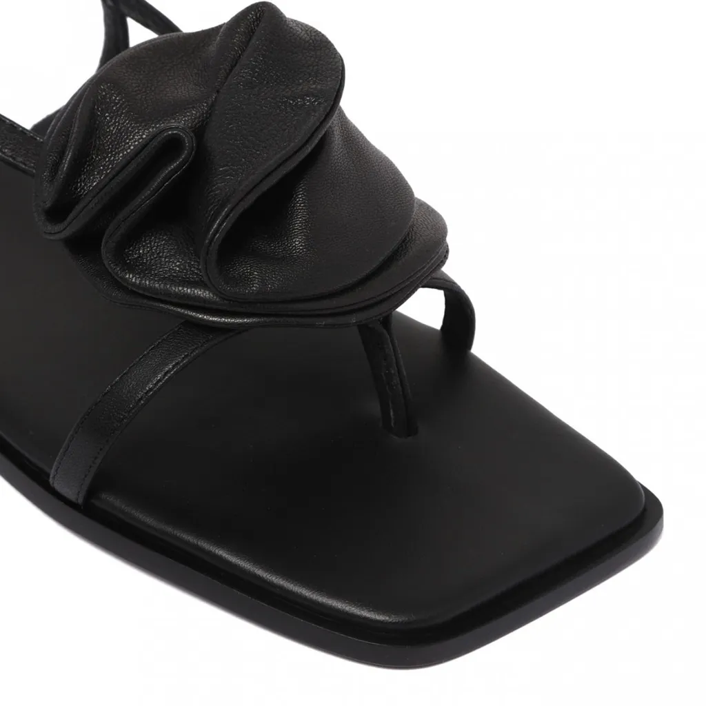 Sculpted Bloom Sandals