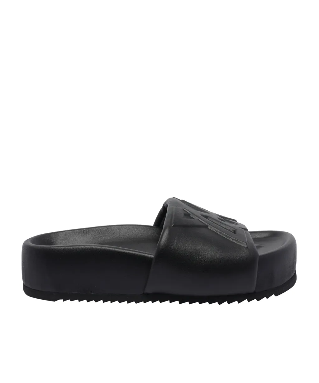 Embossed Sandals