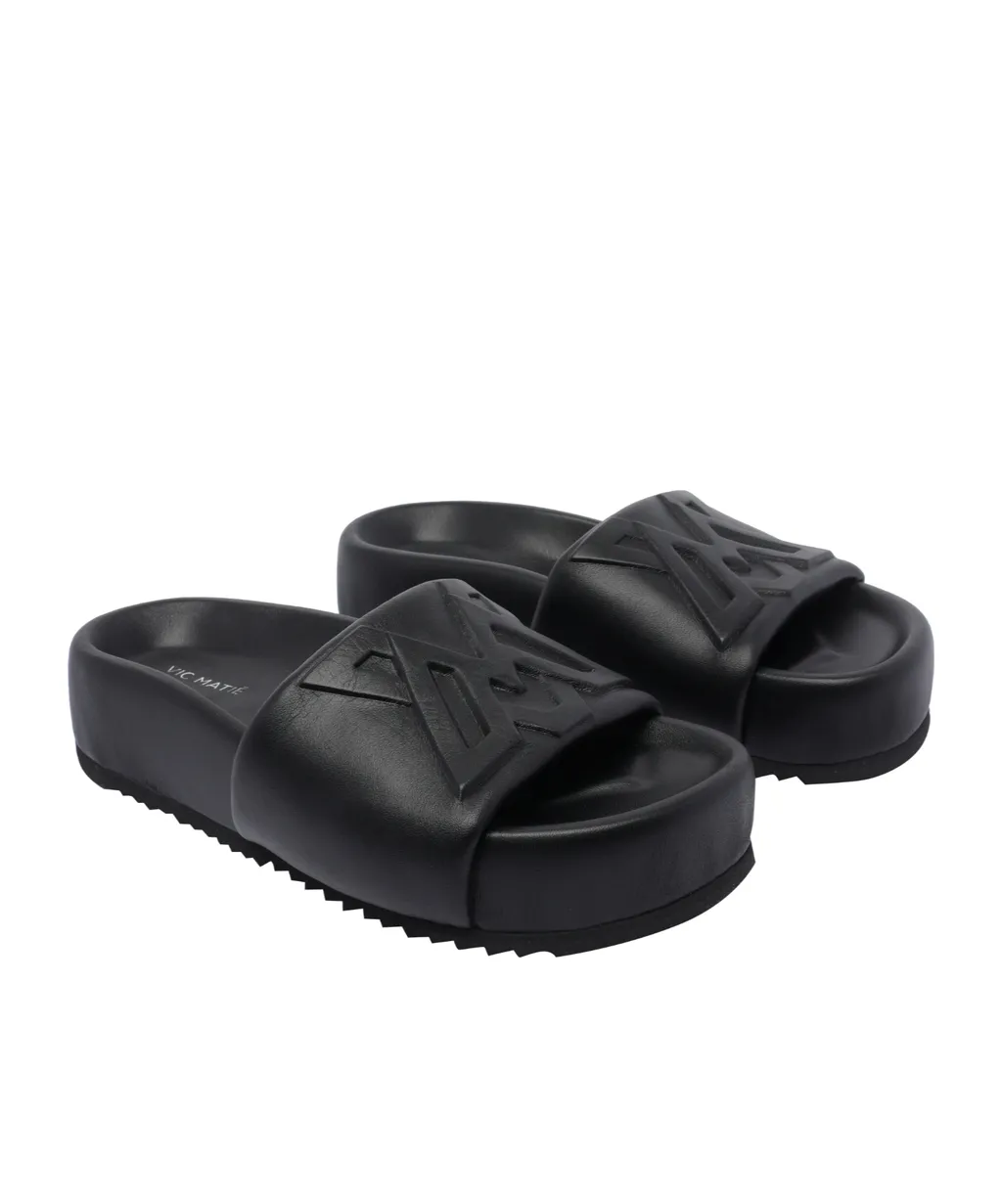 Embossed Sandals