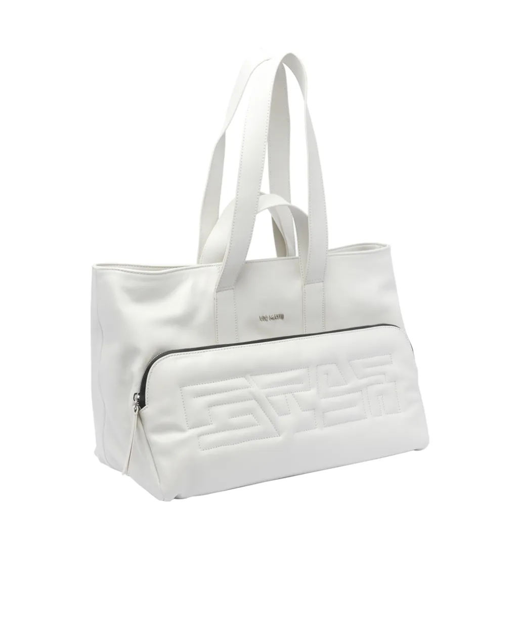 Embossed Shoulder Bag