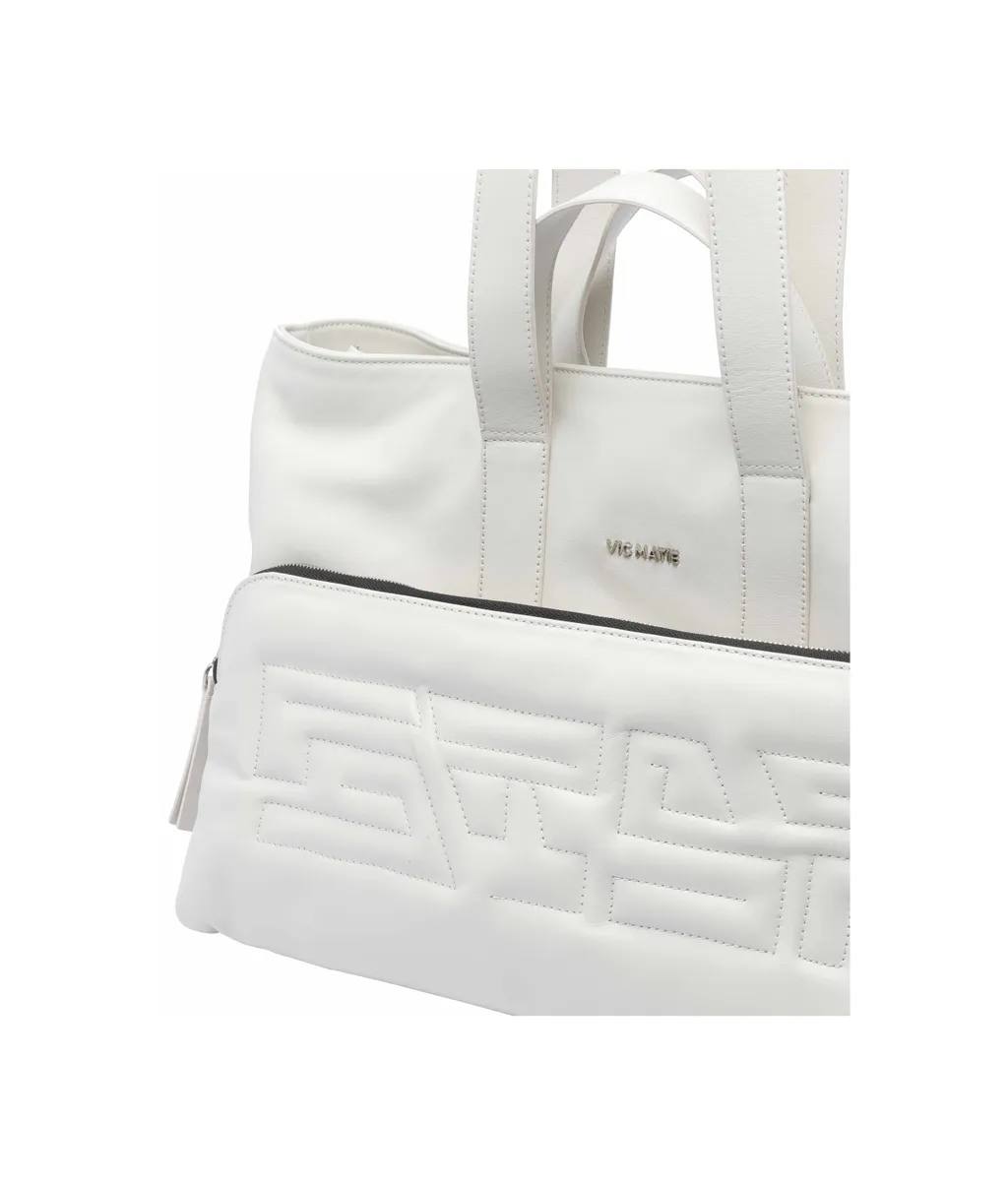 Embossed Shoulder Bag