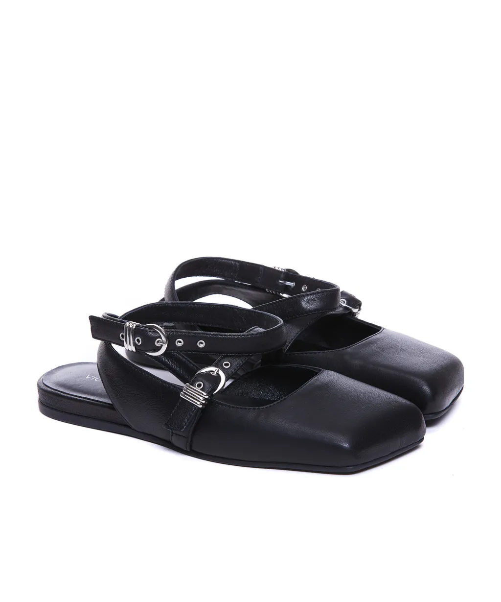 Ankle Strap Flat Shoes