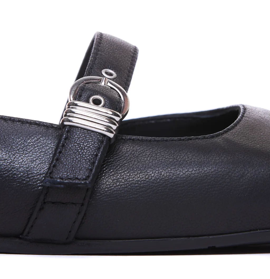 Ankle Strap Flat Shoes