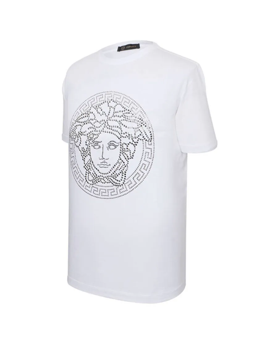 Printed Round Collar T-Shirt