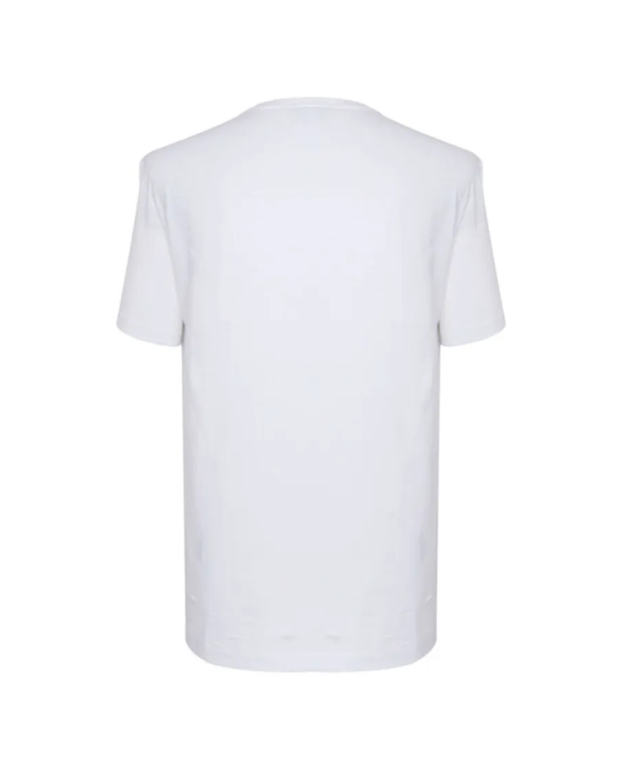 Printed Round Collar T-Shirt