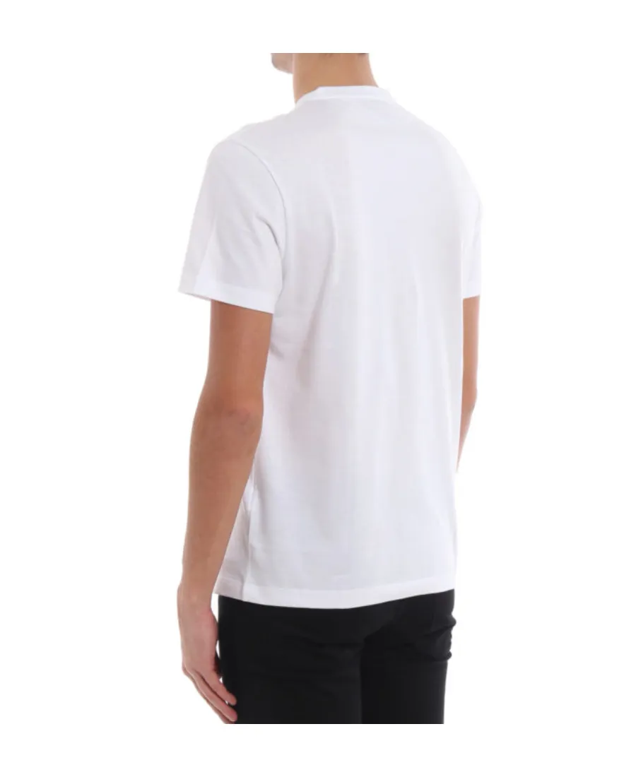 Printed Round Collar T-Shirt