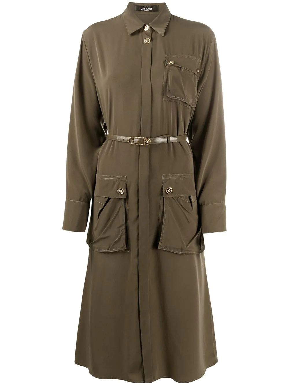 Safari Midi Shirtdress