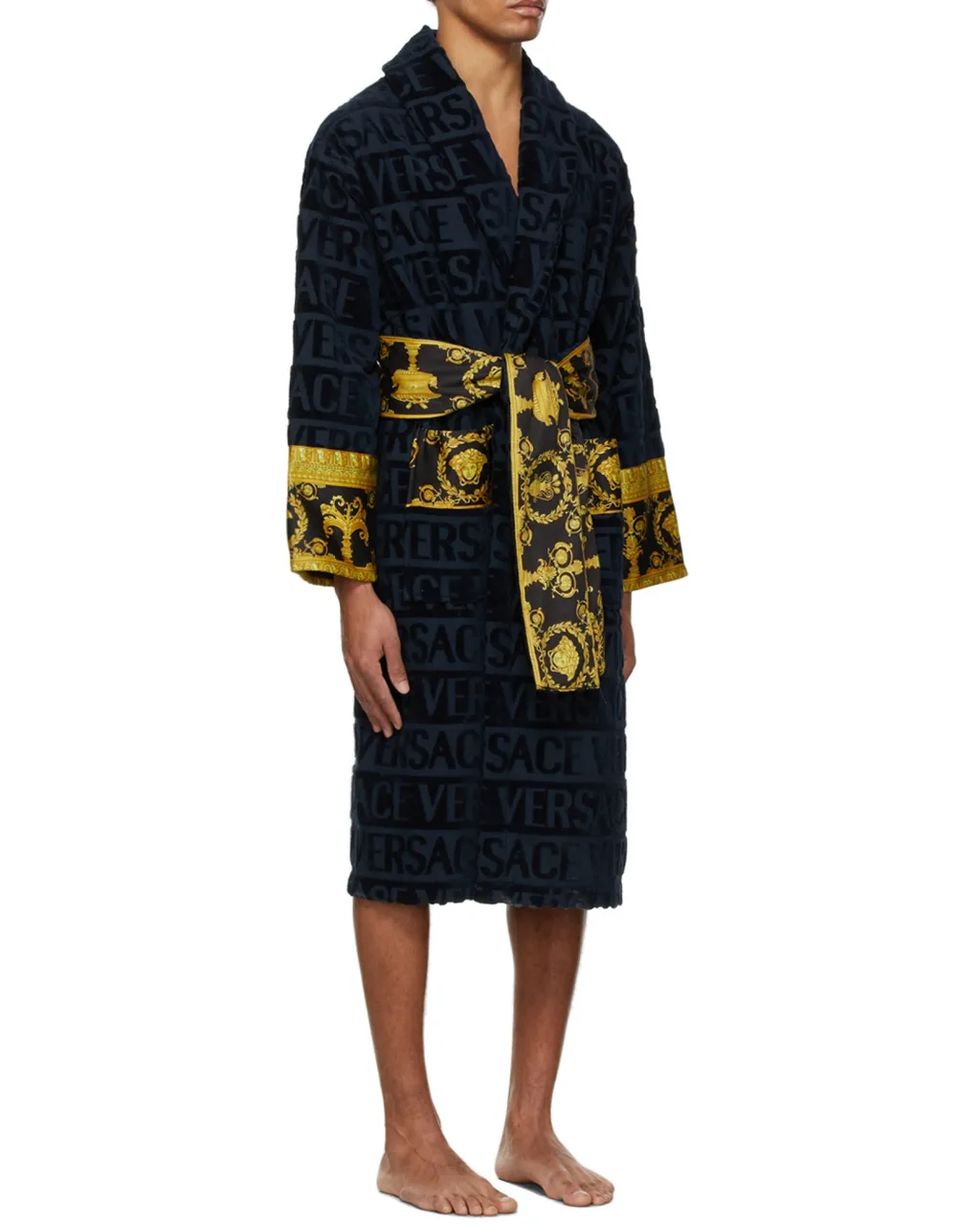 Barocco Detail Bathrobe