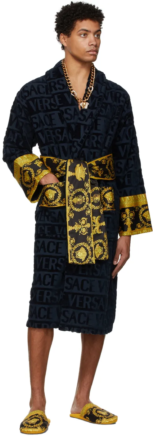 Barocco Detail Bathrobe