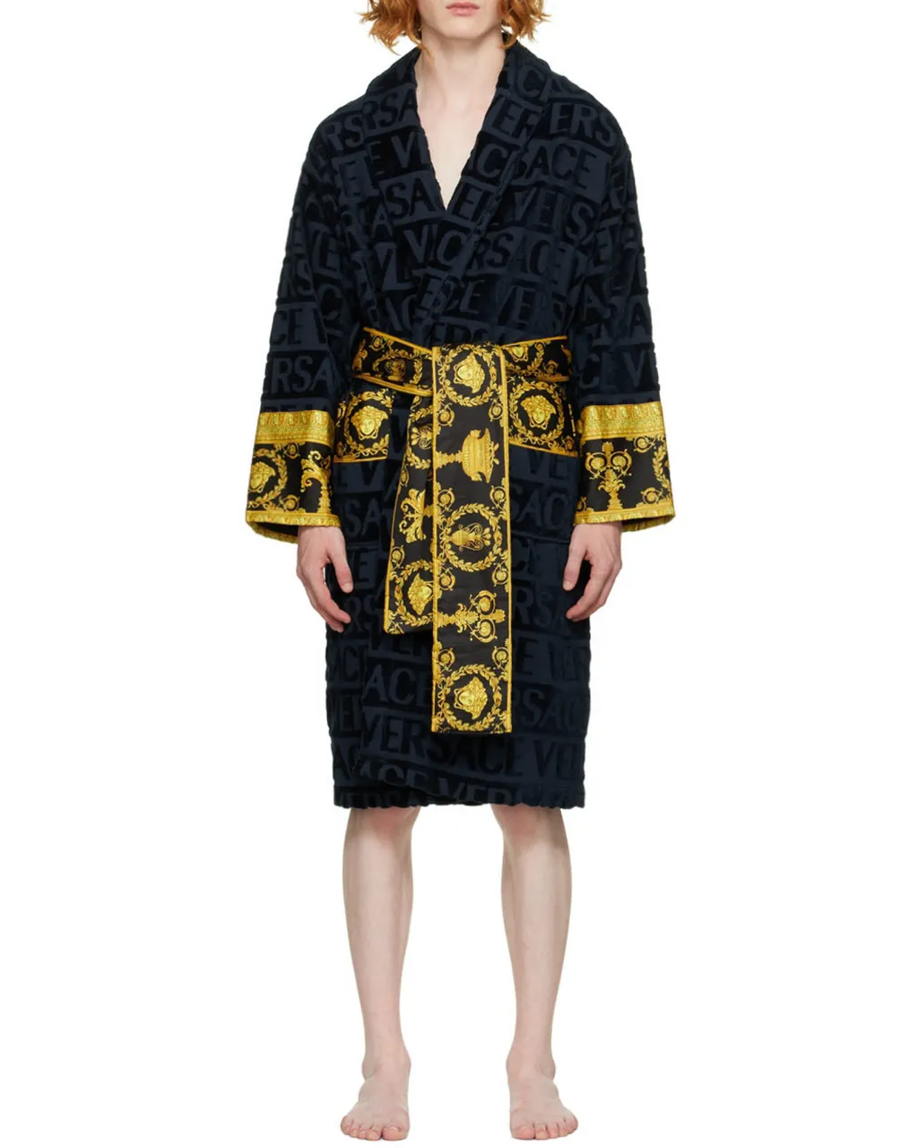 Barocco Detail Bathrobe