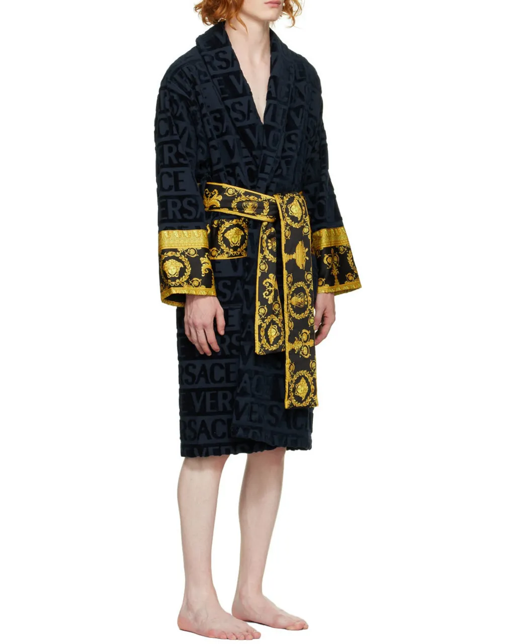 Barocco Detail Bathrobe