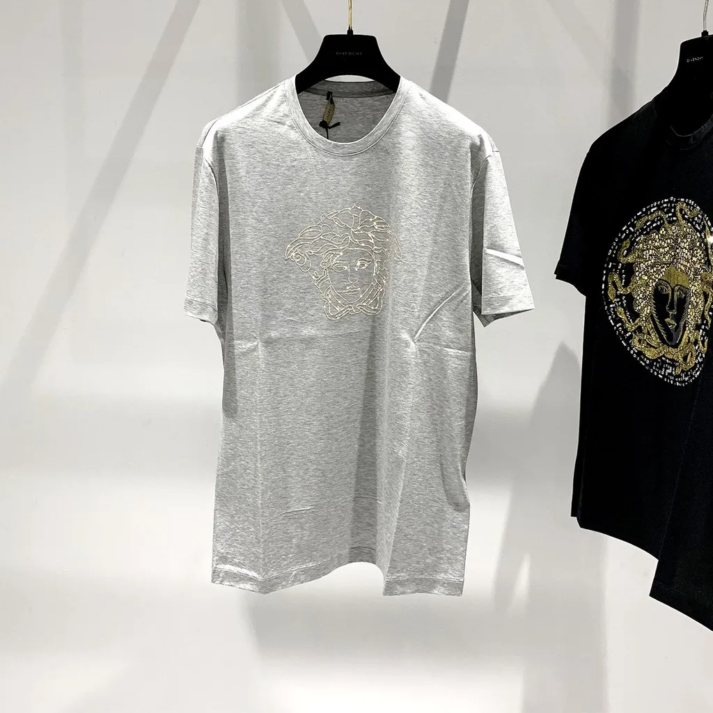 Medusa Logo T-Shirt With Round Neck