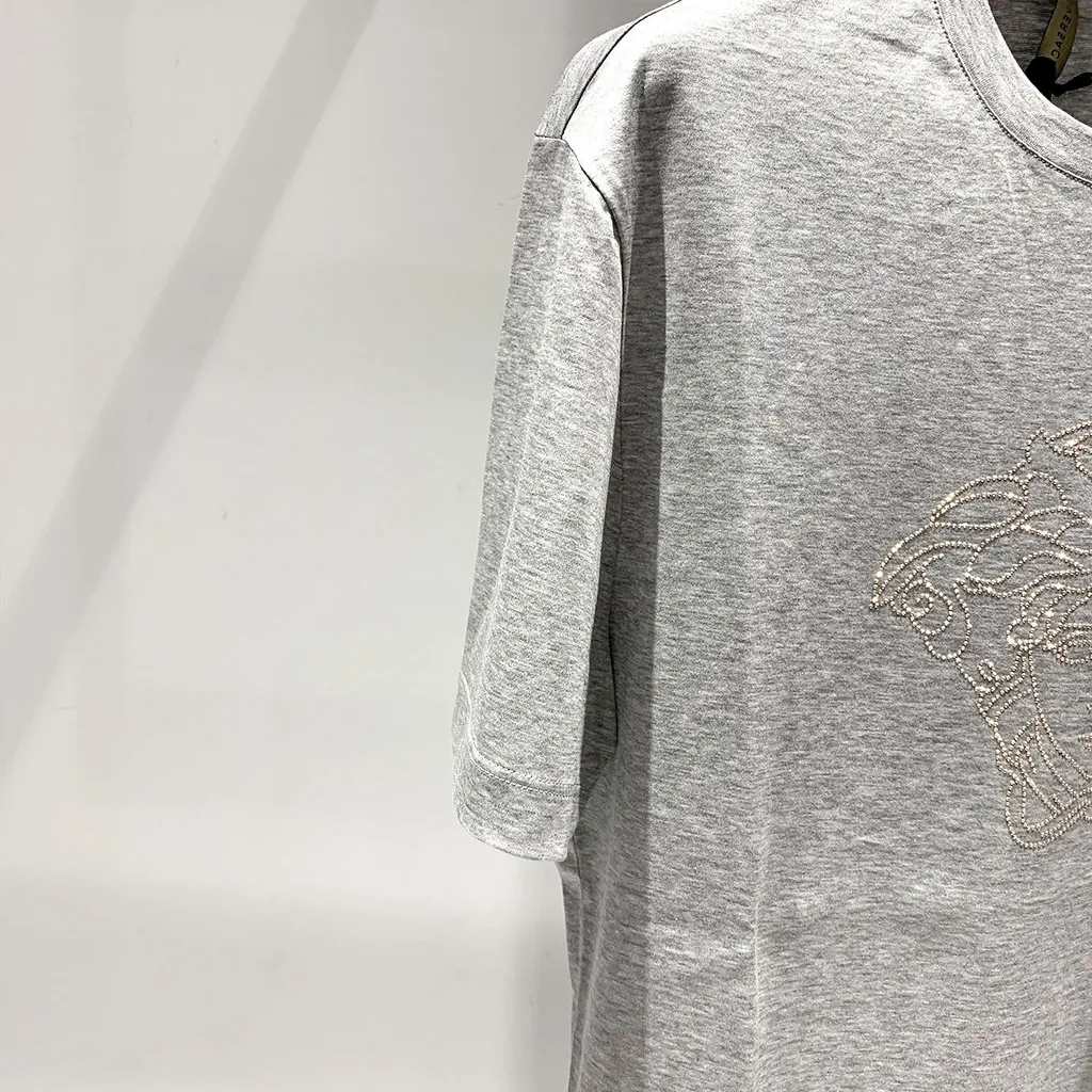 Medusa Logo T-Shirt With Round Neck